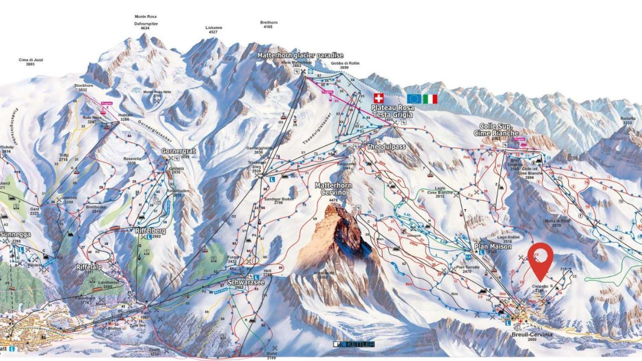 Le Petit Refuge Cervinia Lägenhet Breuil-Cervinia Exteriör bild